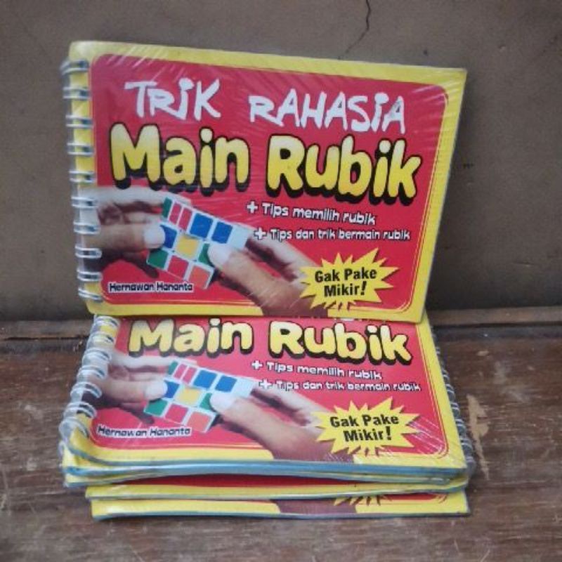 

Buku panduan Trik rahasia main rubik