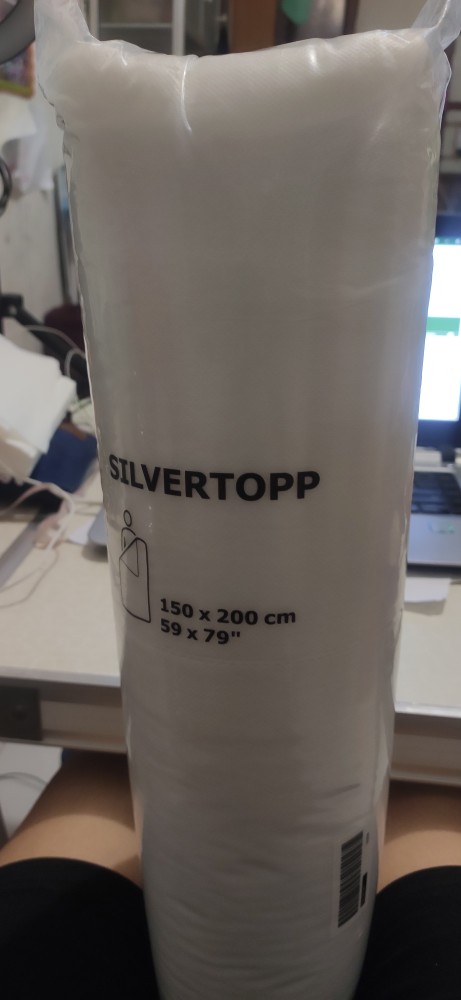 Silvertopp 150x200cm Quilt Tipis Isi Selimut Poliester Dalaman Selimut