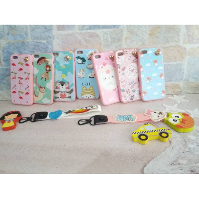 Case Tpu Cherry - iphone 5 a82018 j7pro f5 f3 redmi5a