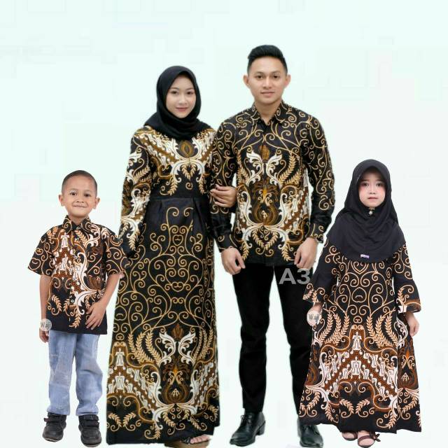 Promo Batik Couple Keluarga Sania Ruffle Ori Ndoro Jowi Dnt Candii J5pkAliXJpdWq