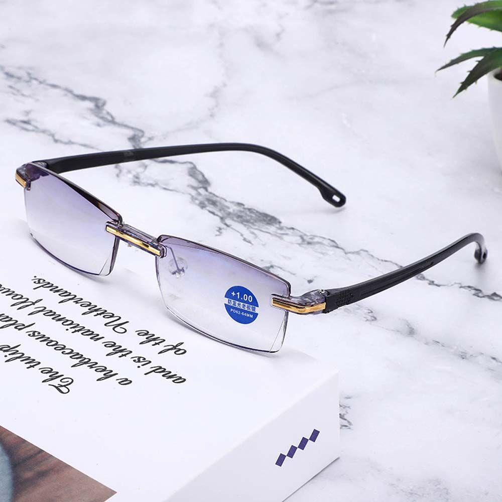 Mxbeauty Kacamata Baca Lensa Grey Tea Color Lens+1.0~+ 4.0 Resin Optik Anti Radiasi Wanita Reading Glasses