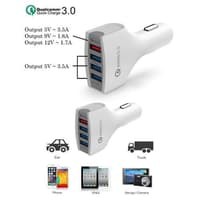 Car charger 4 USB 35W 7A Quick charge QC3.0 Charger mobil 35W 7A C009