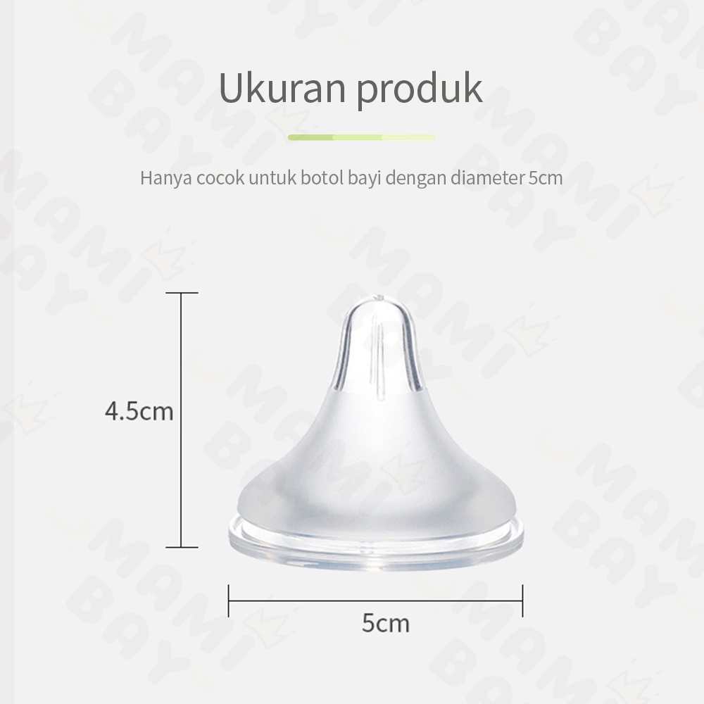 Mamibayi Dot bayi untuk pigeon mengganti nipple dot bahan silikon 5cm-8