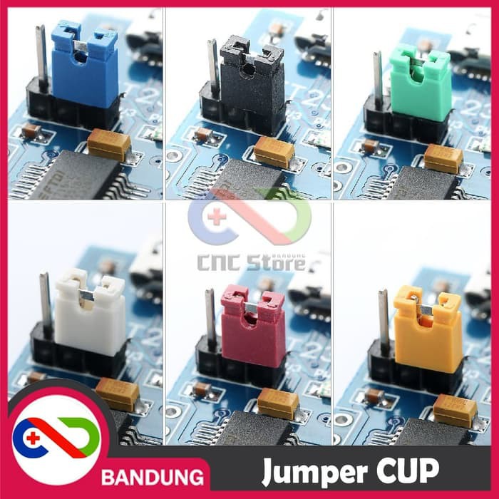 JUMPER CAP SOCKET SOKET 2.54MM 2.54 BLACK HITAM