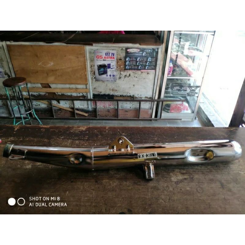 Knalpot Yamaha RX King Original Yamaha