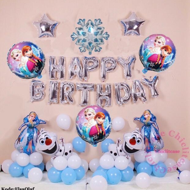 

tulis-alat-paket- set paket balon elsa frozen olaf ultah birthday ulang tahun pesta -paket-alat-
