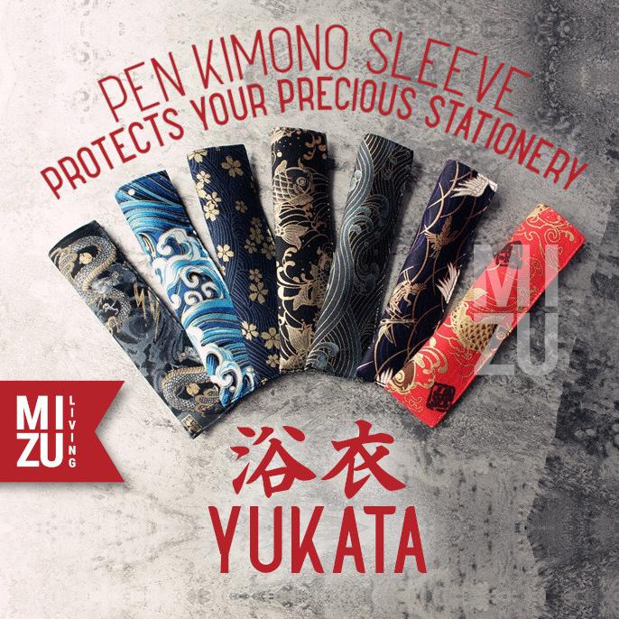 

Cuci Gudang Awal Tahun MIZU YUKATA Gold Pen Kimono Sleeve Pencil Case Fountain Pen Protector Cuci Gudang Awal Tahun