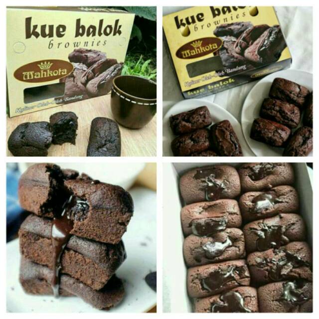  Harga  Kue Balok Brownies  Mahkota Bandung Berbagai Kue