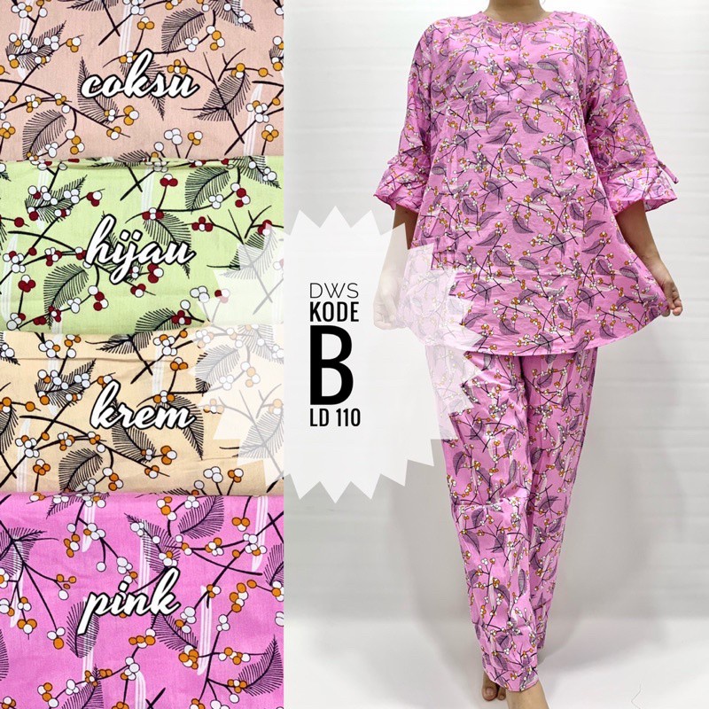 Piyama CP terompet katun jepang sabata alvin bumil