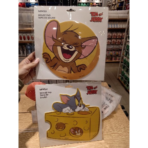 MINISO tom&jerry collection  mouse pad tatakan mouse anti slip mouse pad murah tatakan mouse