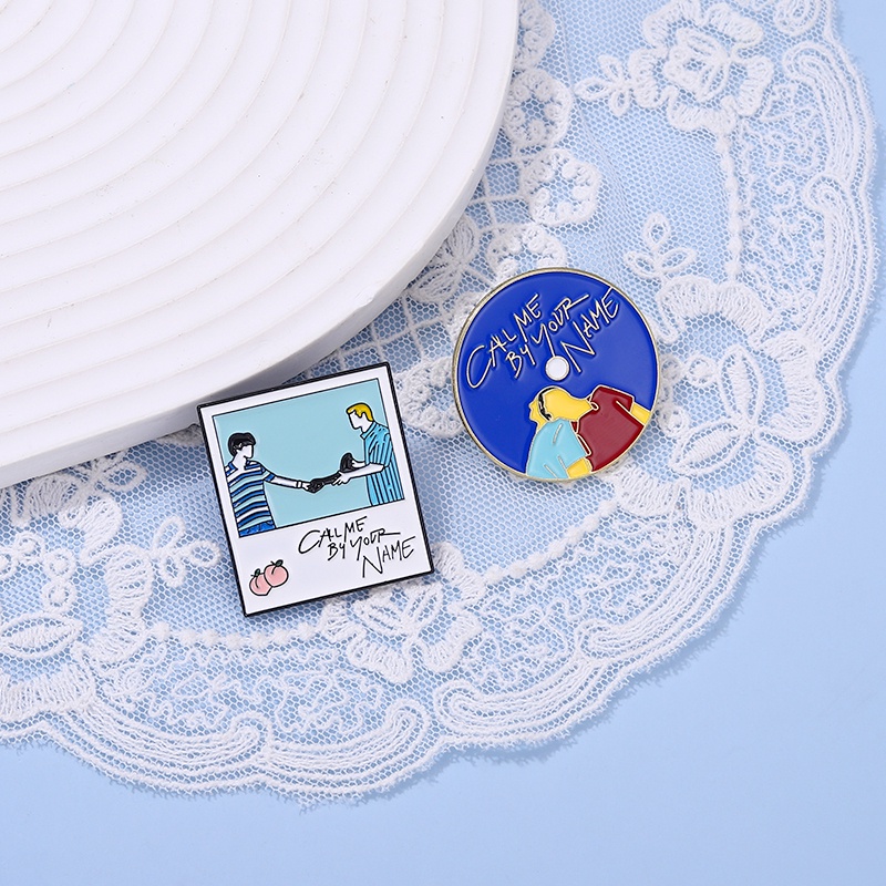 Bros Pin Desain Kartun Foto Bulan Untuk Aksesoris Pakaian