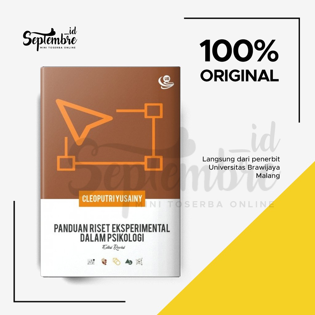 Jual Buku Panduan Riset Eksperimental Dalam Psikologi Shopee Indonesia