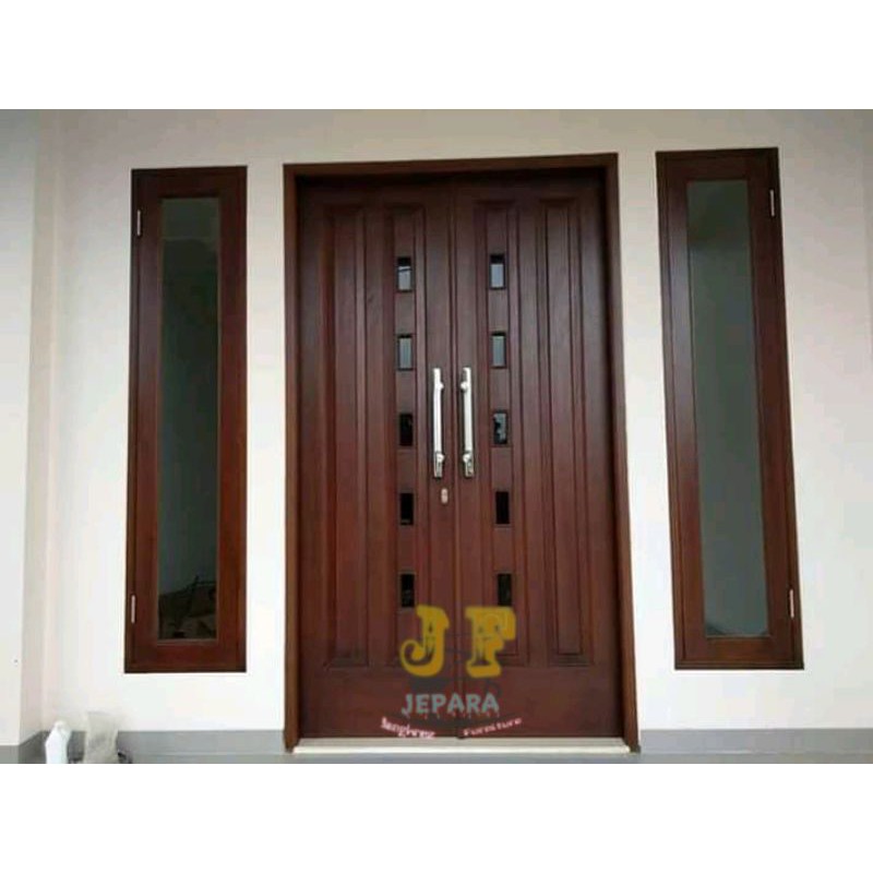 SET KUSEN PINTU JATI KUPU TARUNG