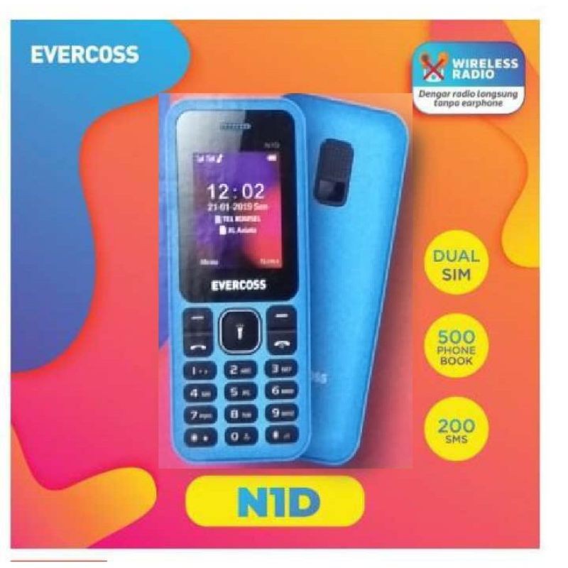 Evercross N1d Hp Tulalit Hp Biasa Shopee Indonesia