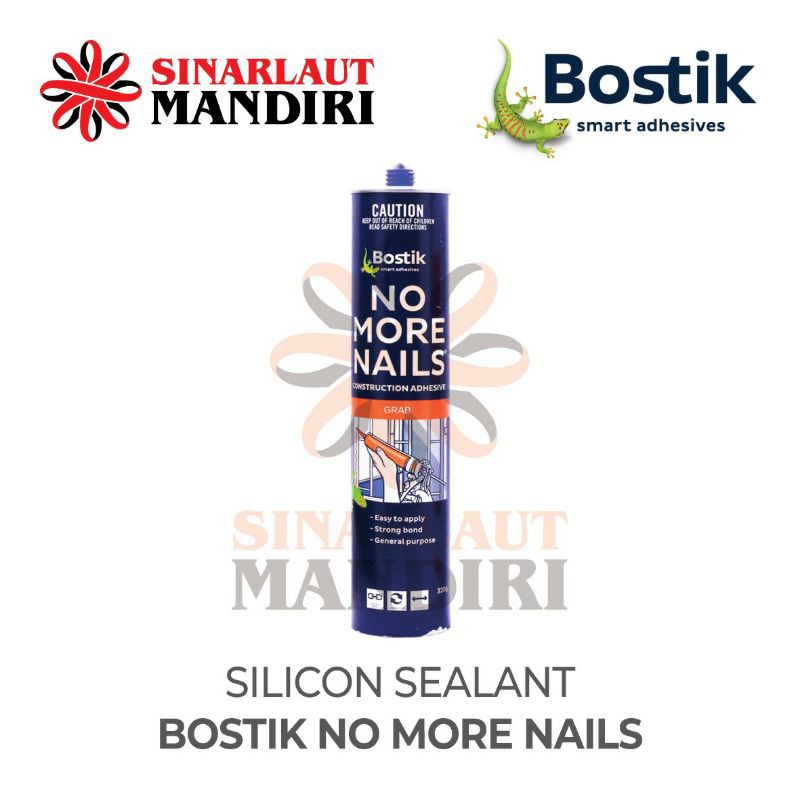 

Lem kaca / Silicon Bostik No More Nails