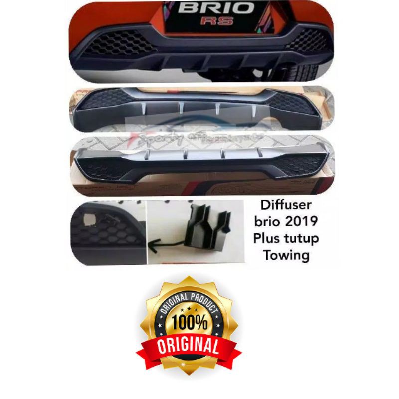Diffuser allnew brio 2018 sampai 2024  original