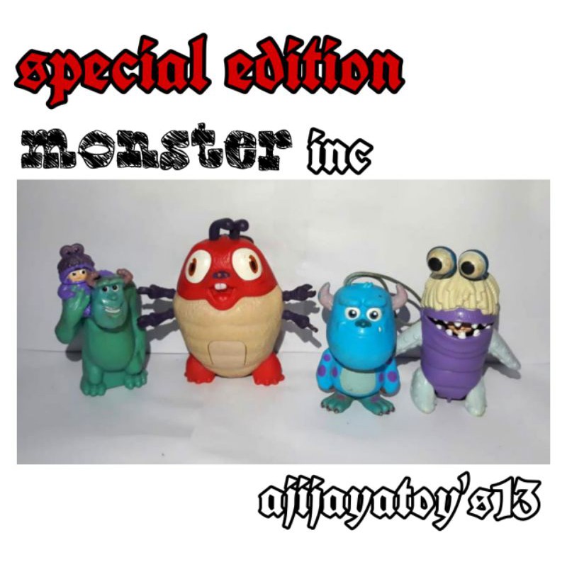 mainan anak edisi monster INC murah mainan mcd