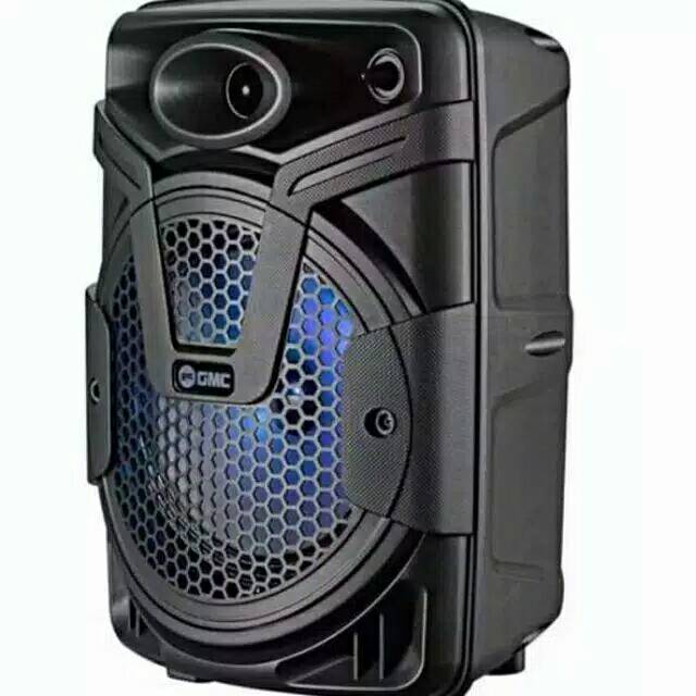 SPEAKER BLUETOOTH GMC 897E 8 inch BONUS MIC WIRELESS GARANSI RESMI/SALON AKTIF KARAOKE SUPER BASS