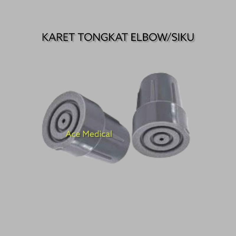 Karet Kruk Tongkat Elbow / Karet Kruk Tongkat Ketiak