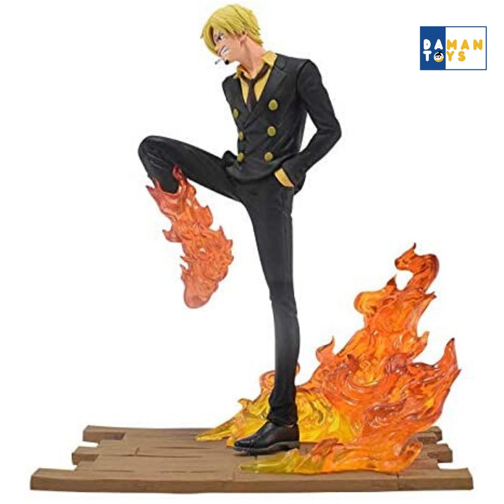 Action Figure Anime One Piece Roronoa Zoro Sanji