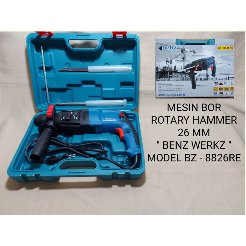 Mesin Bor Benz 3fungsi