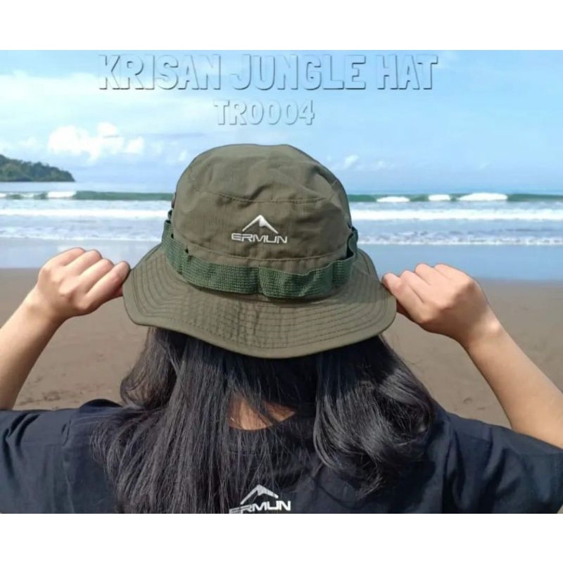 BUCKET HATS RIMBA/TOPI JUNGLE KEKINIAN COD