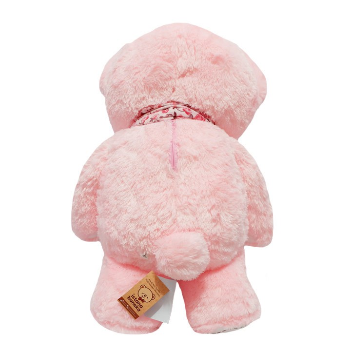 Boneka beruang jumbo pink Teddy Bear Istana Boneka STD Bonita with Syal