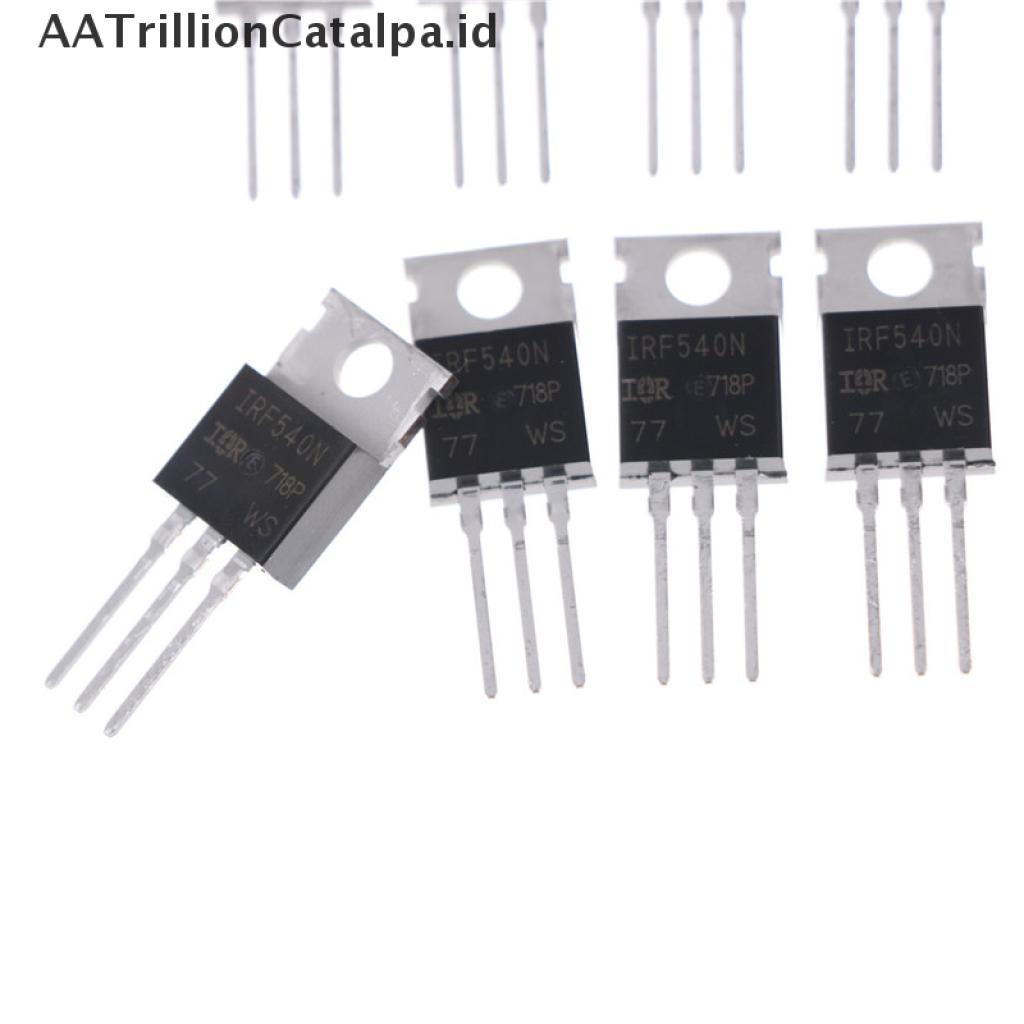 10pcs IRF540N IRF540 TO-220 N-Channel 33A 100V Power Mosfet