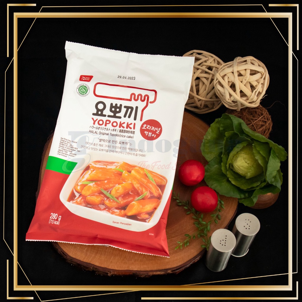 

YOPOKKI HALAL ORIGINAL (Topokki / Tteokbokki) 280 GR