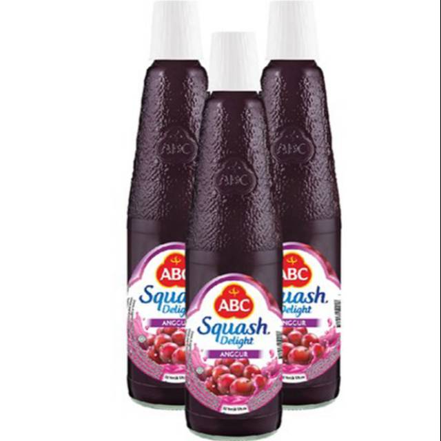 Sirup Abc Squash Anggur Grape Indonesia