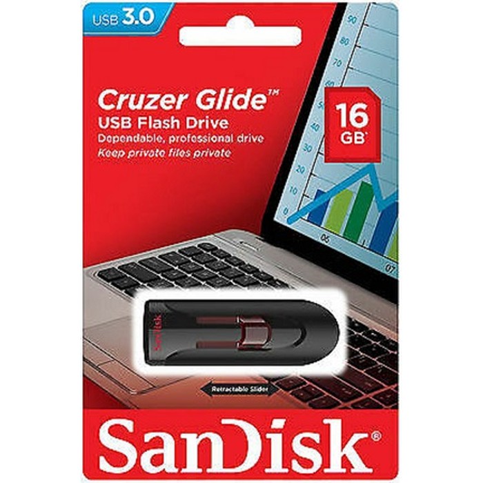 Flashdisk Sandisk CZ600 Cruzer Glide - 16GB