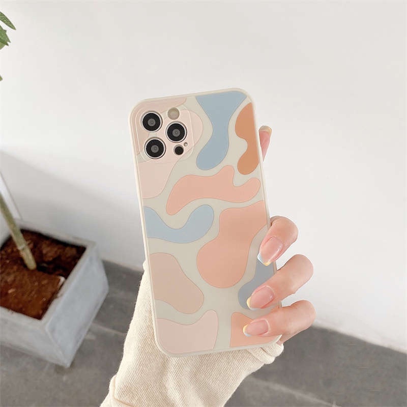 Morandi Case Pelindung Kamera Motif Print Leopard Untuk Redmi 10 Pro 10S 9T 9S Note9 Note8 Xiaomi POCO X3 NFC X3Pro