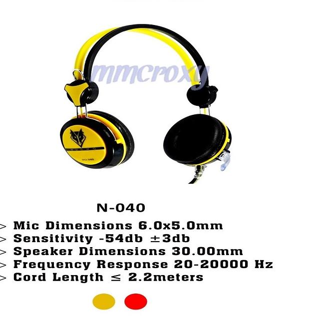 ➪ Headset Gaming Nubwo No.040 - Headset Gaming ☉