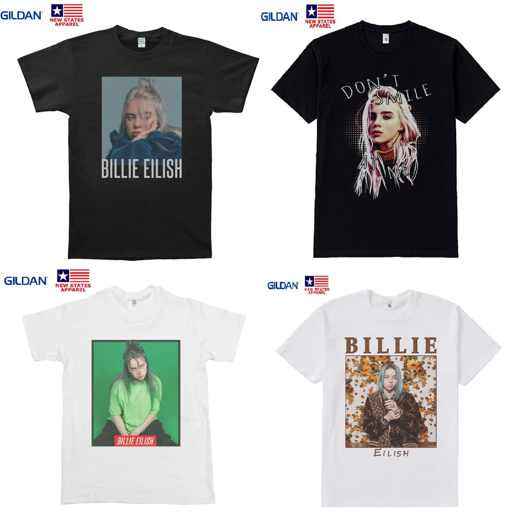 COD Kaos  Billie Eilish Kaos  Band Musik  Pria Distro 