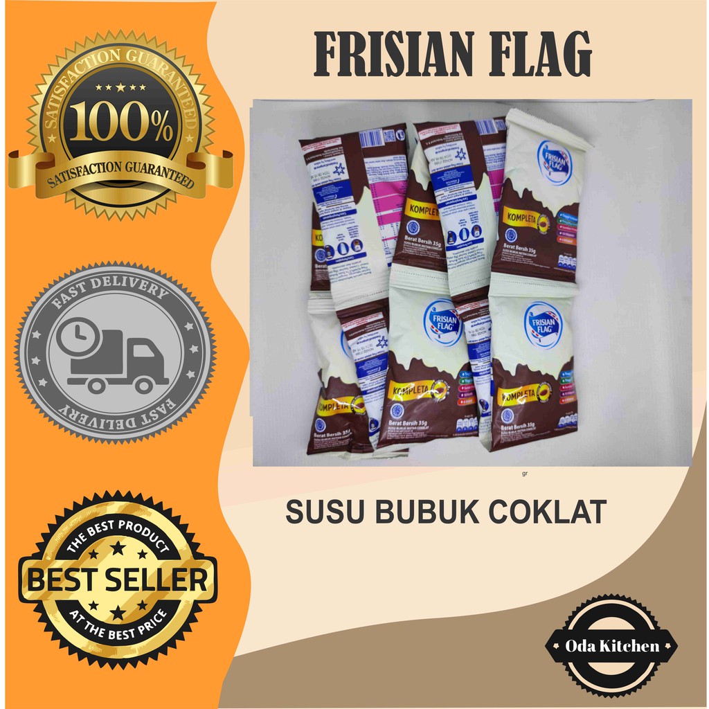 FRISIAN FLAG SUSU BUBUK INSTANT KOMPLETA CHOCOLATE 10X35gr