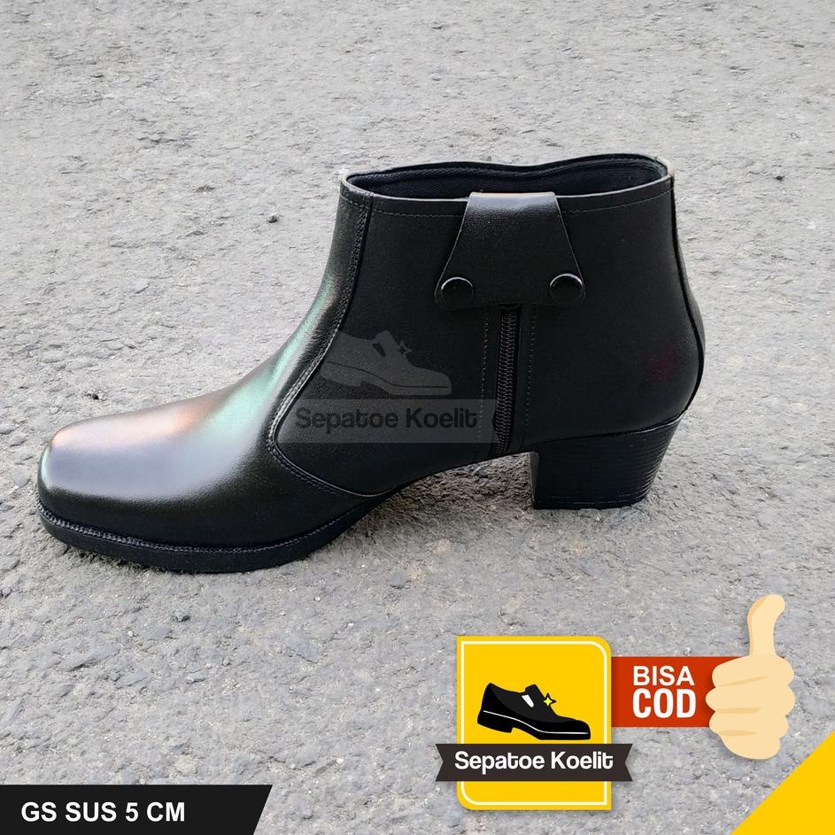 ↛ SEPATU PDH SUS WANITA SEPATU SATPAM CEWEK RESLETING WANITA KULIT ASLI SAPI KANTOR DINAS SEKOLAH RE