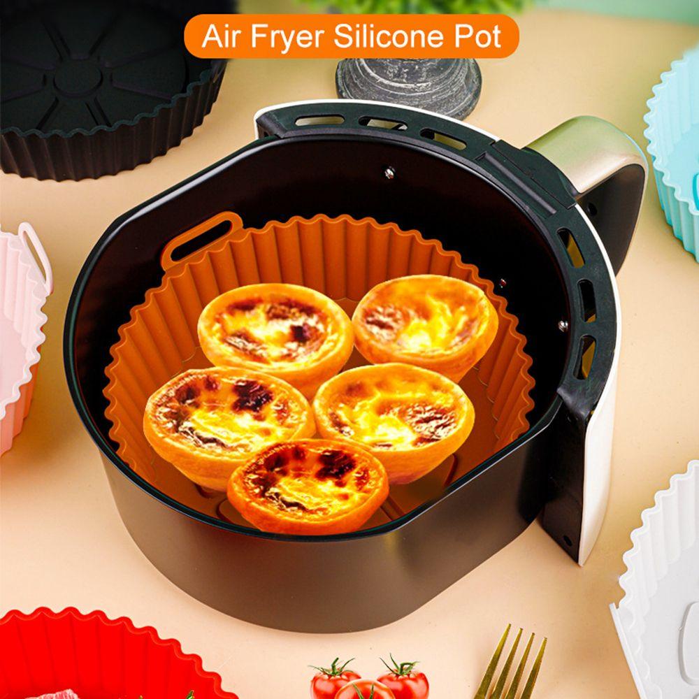 R-FLOWER Air Fryer Silicone Pot New Tiris Minyak Masak Reusable