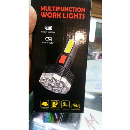 Cod Senter Super terang  L830 USB Charger 4 in 1 termurah