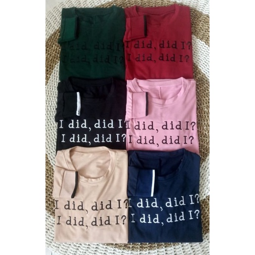 I did Tunik - Tunik Babyterry Import Bordir LD102+ / Rib Sporty + Saku Kiri kanan / R.28 - 268-6097