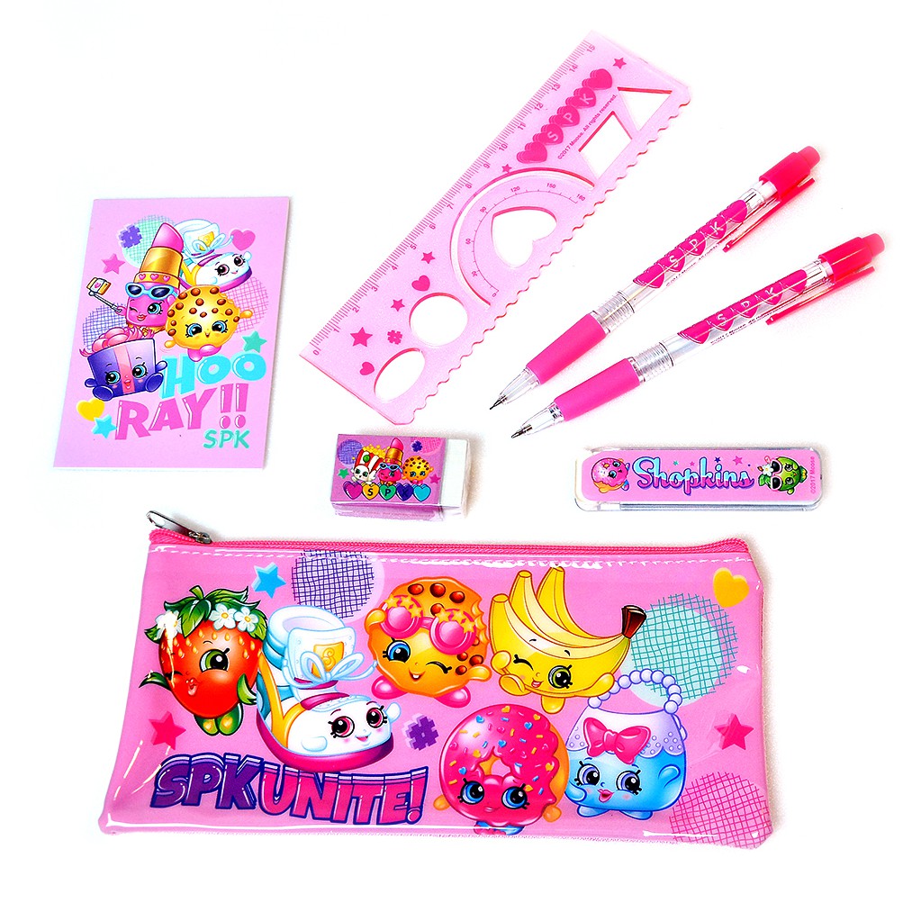 

SHOPKINS Set Alat Tulis Anak Original Mechanical SK-NSST101