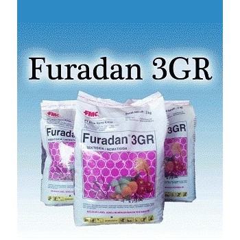 FURADAN ECERAN 75 GRAM Pengendali hama tanaman / rayap pada batang tanaman pupuk FURADAN 3GR