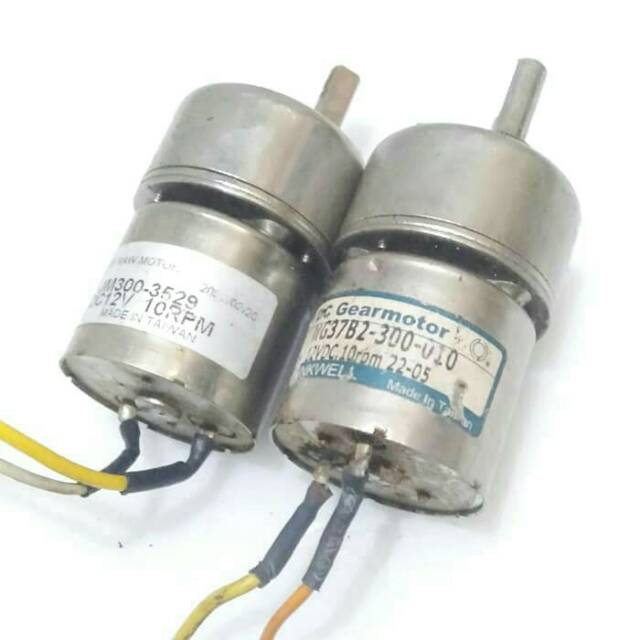 Gearbox motor 12v dc 10rpm