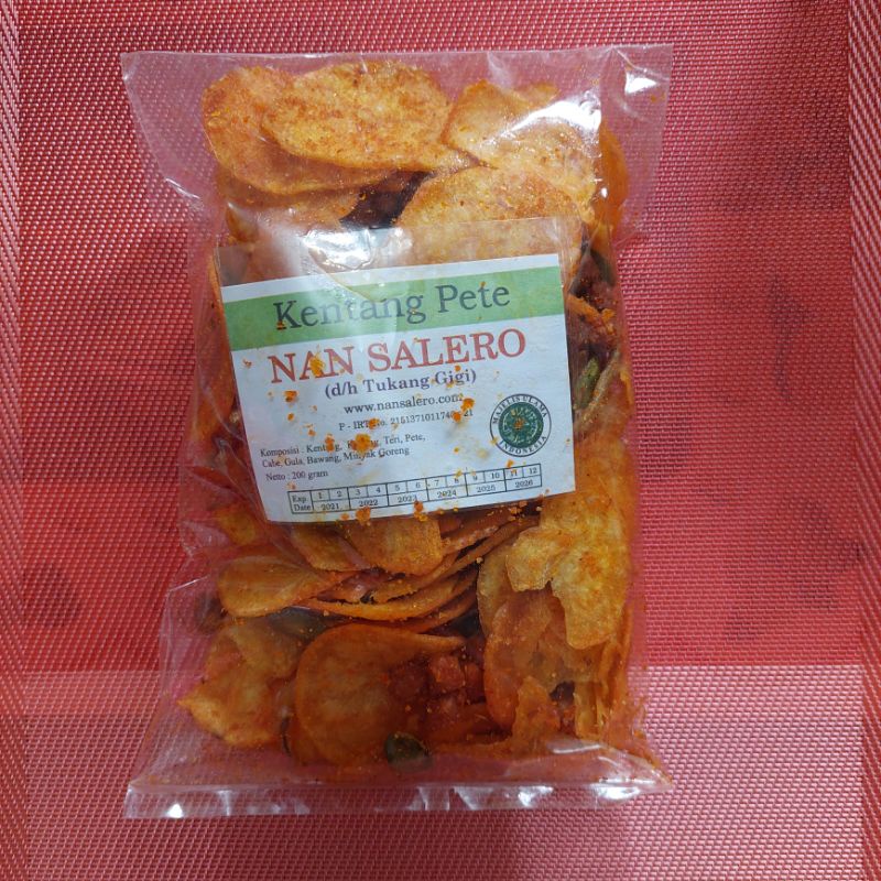 

Keripik Kentang Balado Petai Nan Salero