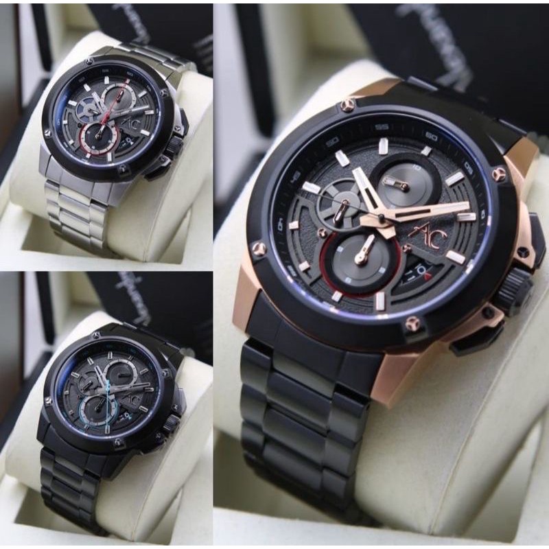 AC9602 Collection Jam Tangan Pria Alexandre Christie AC 9602 Original
