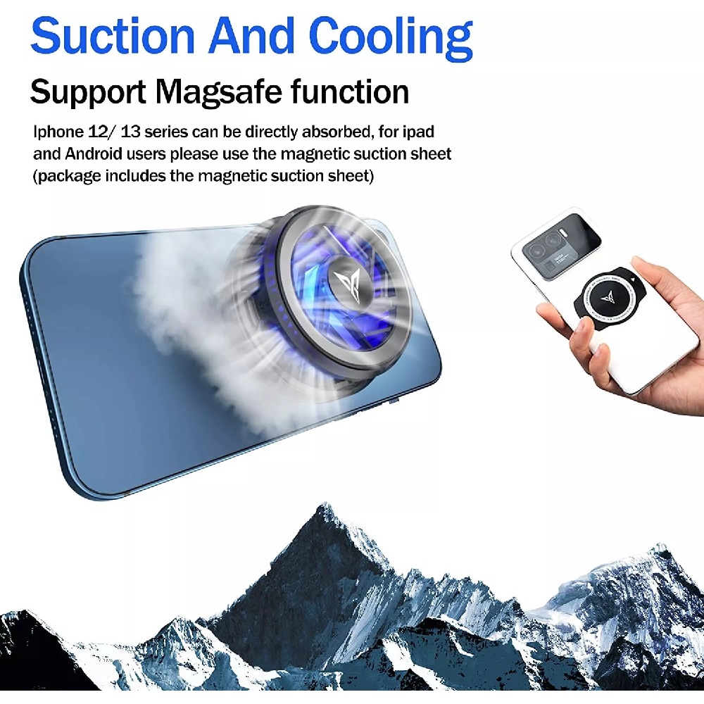 FLYDIGI B5X MagSafe Mobile Cooling Fan - Pendingin Smartphone