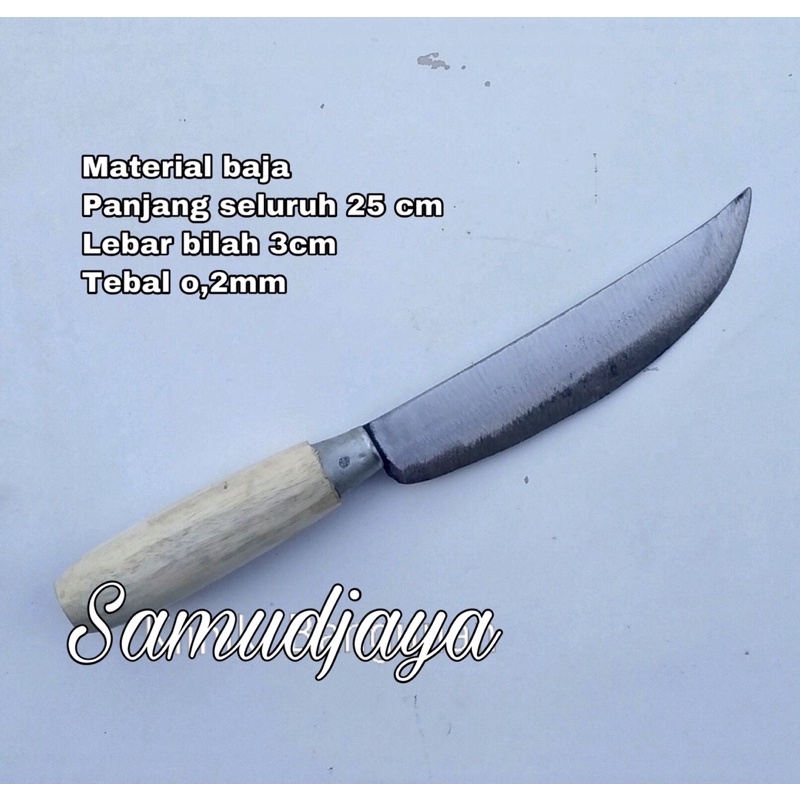 piasu kelet daging/pisau seset kambing sapi ayam/pisau dapur