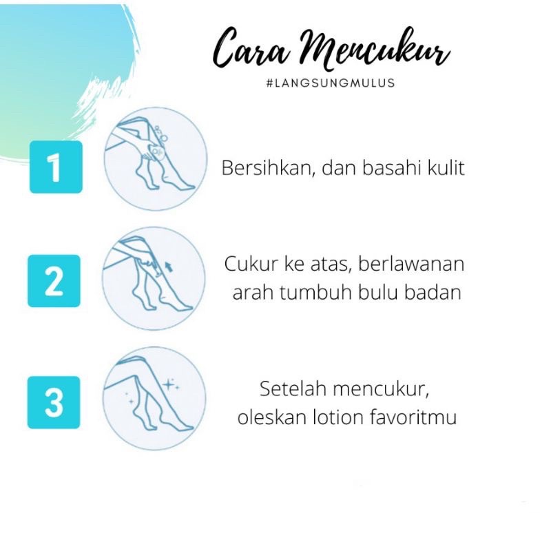 Alat Cukur Kumis dan Jenggot Cukuran Bulu Kemaluan Ketiak Rambut Kaki Manual Razor Double Blade Serbaguna