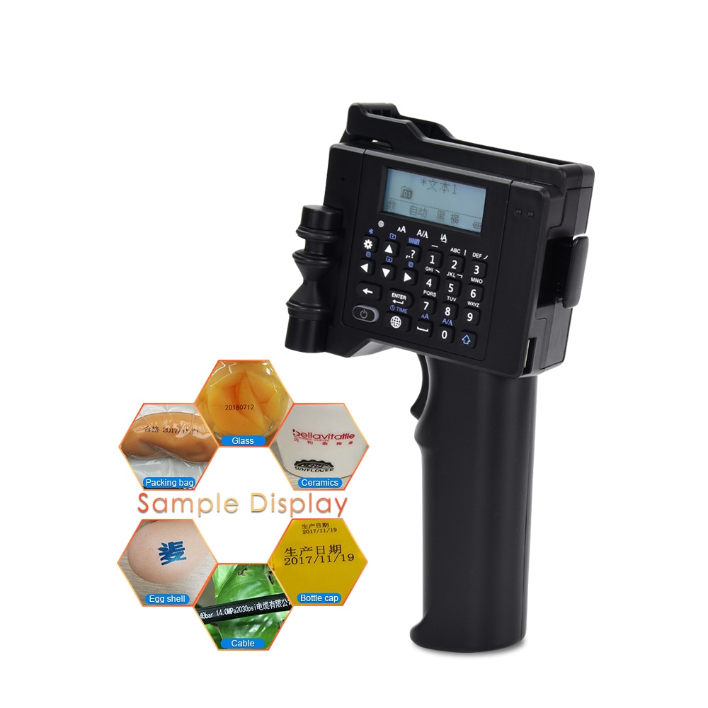 Jual Intelligent Handheld Inkjet Label Printer Coding Machine Portable for Qr Bar Code Date