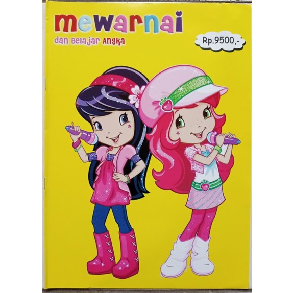 

BUKU MEWARNAI ANAK STAWBERRY