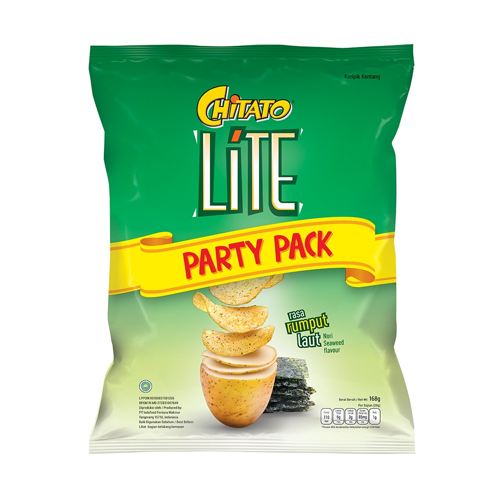 

Chitato Lite Rumput Laut 168 Gr - 2 Pcs Promo Snack